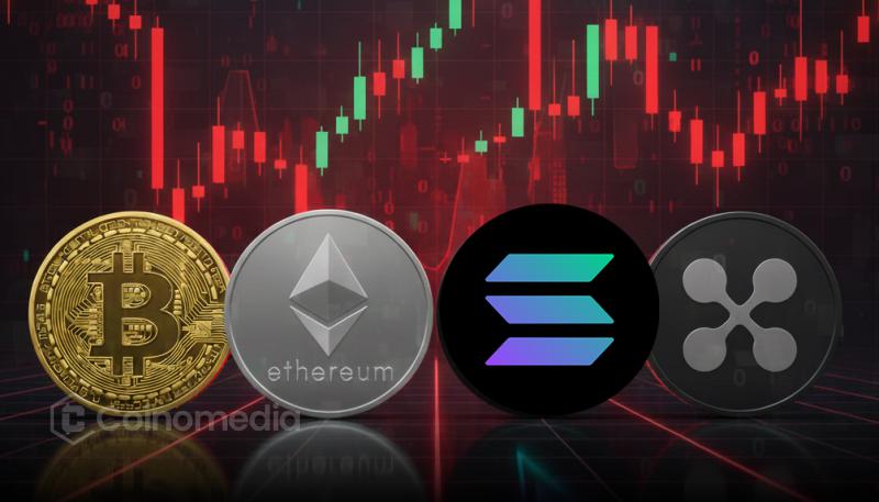 9月8日ETF资金流向显示XRP资金流入,而BTC、ETH和SOL资金流出配图
