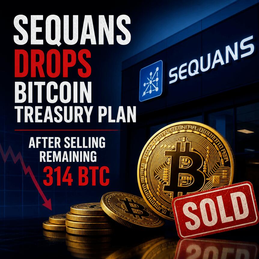 Sequans 在出售剩余 314 BTC 后放弃比特币国库计划配图